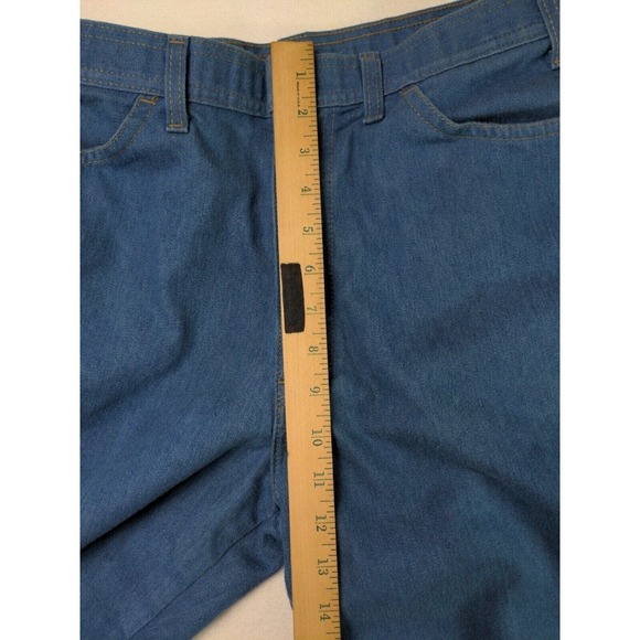 Town Craft Women's Light Blue Jeans Size W36 L30 Made In USA - Picture 5 of 10